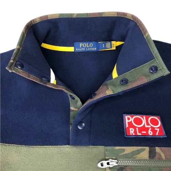 Polo Ralph Lauren Men’s Fleece Jacket Sz S - Picture 4 of 8